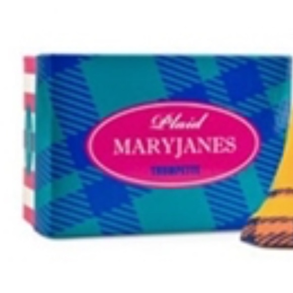 Trumpette Plaid MaryJanes Baby Socks - 6 Pair - Picture 1 of 2